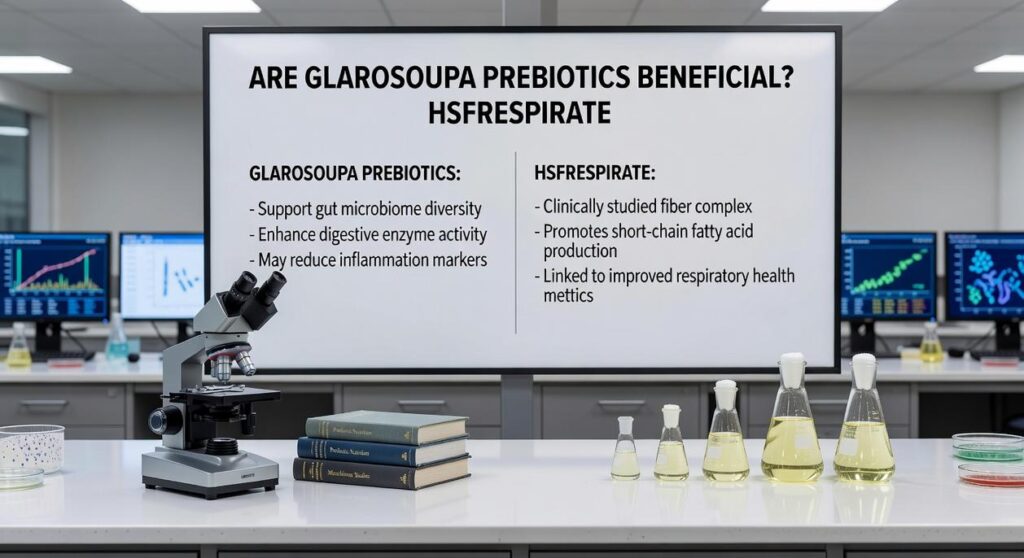 are glarosoupa prebiotics beneficial hsfrespirate
